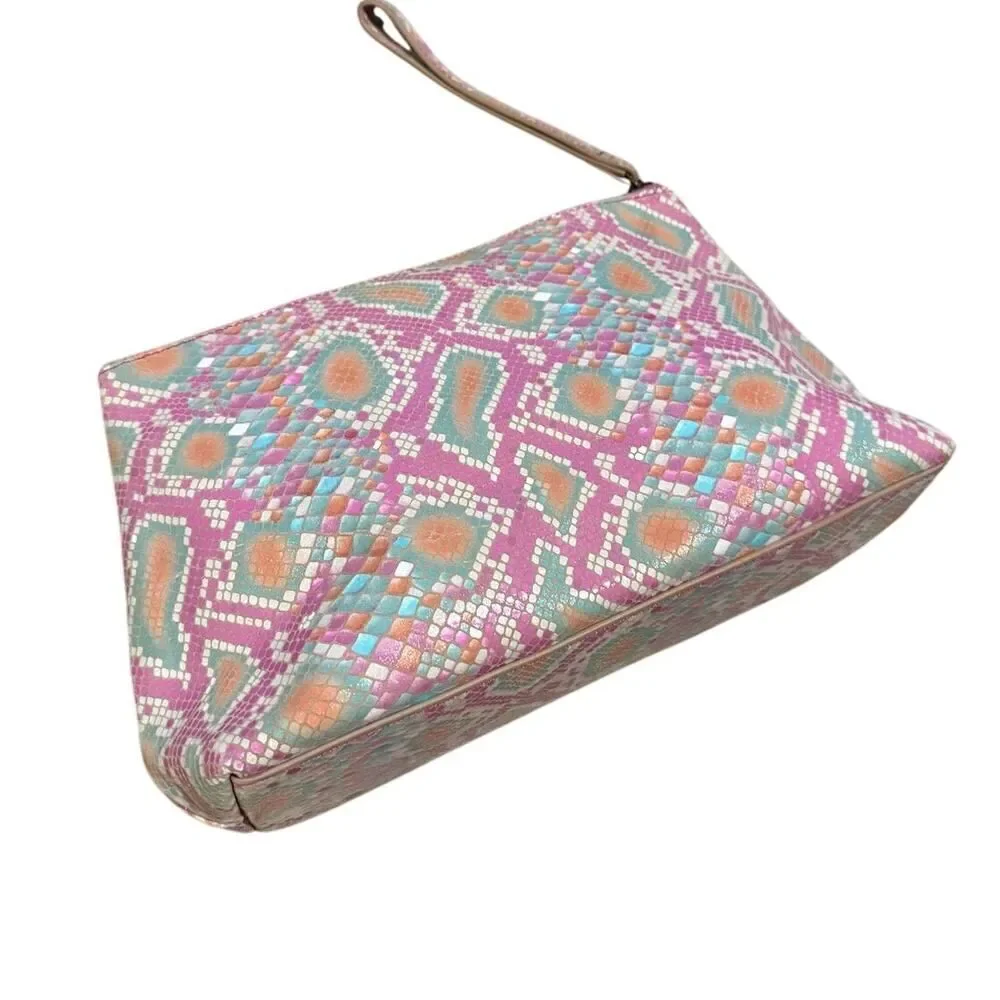 Anthropologie Merritt Snake Printed Bag
